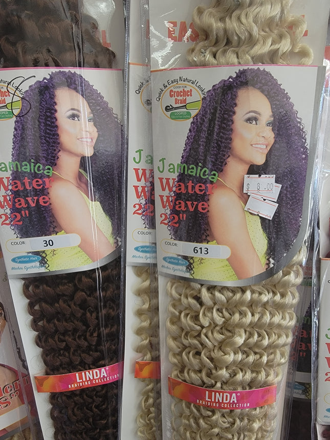 Linda Jamaican Water Wave 22"