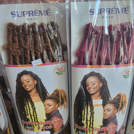 Supreme Boho Butterfly Locs 30"