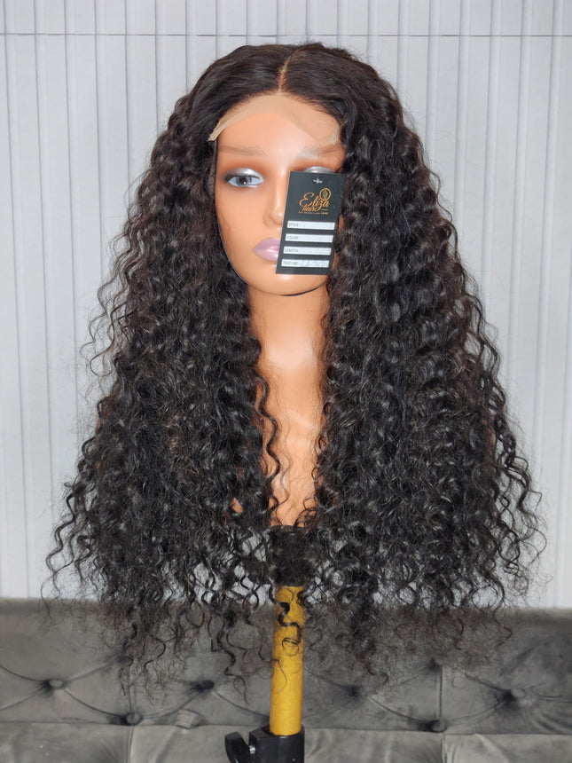 5x5 glueless closure wig