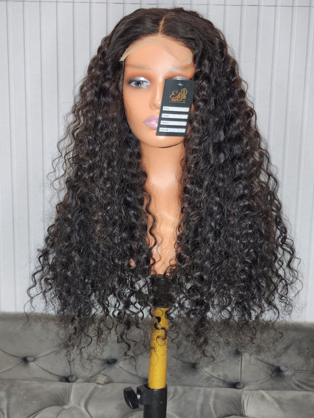 5x5 glueless closure wig