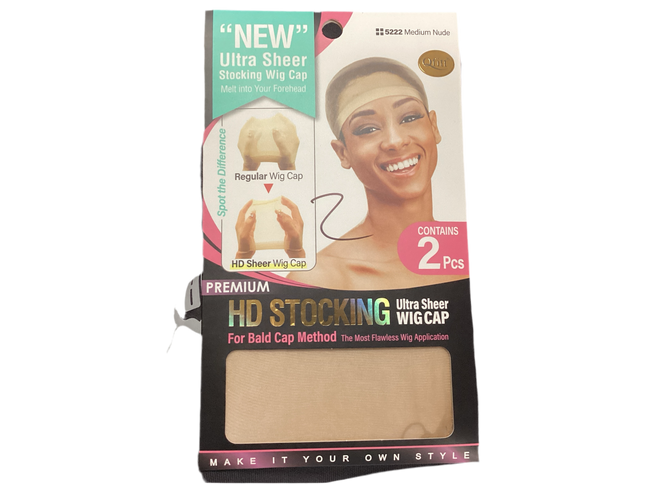 Qfitt HD Stocking Ultra Sheer Wig Cap