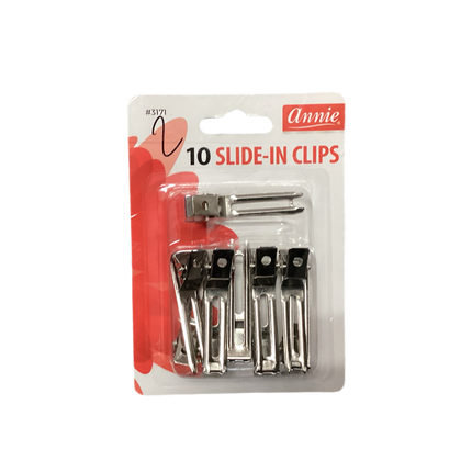 Annie Slide-In Clips, 10