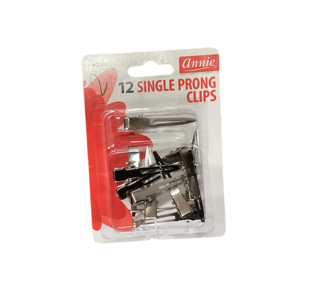 Annie Single Prong Clips, 12