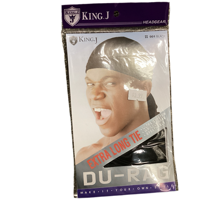 King.J Durag Extra Long Tie