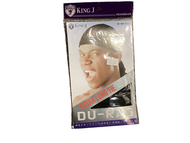 King.J Durag Extra Long Tie