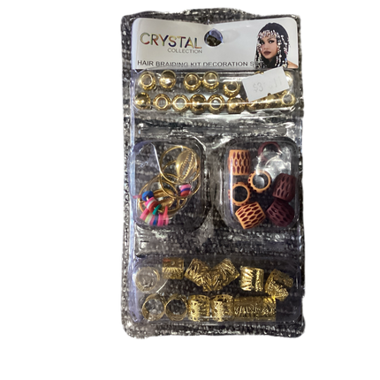 Crystal Hair Braiding Kit Decoration Set