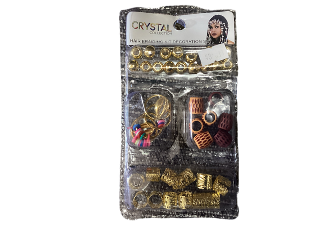 Crystal Hair Braiding Kit Decoration Set