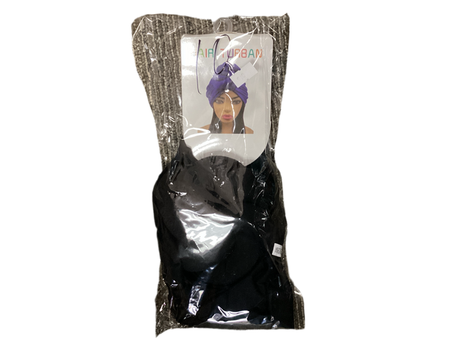 Hair Turban Black
