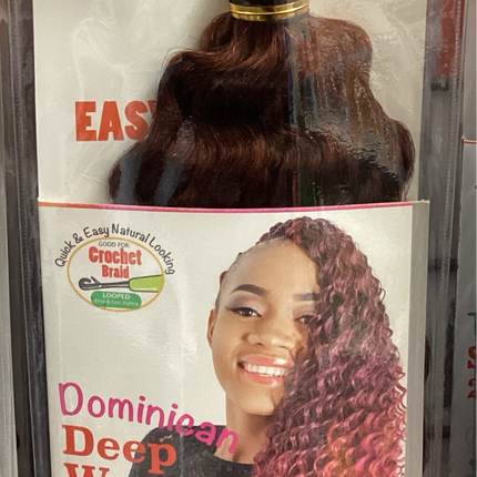 Linda Dominican Deep Wave 22"