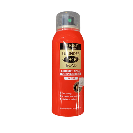 Ebin Wonder Lace Bond Adhesive Spray Active 2.1oz