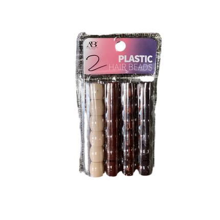 AB Plastic Hair Beads