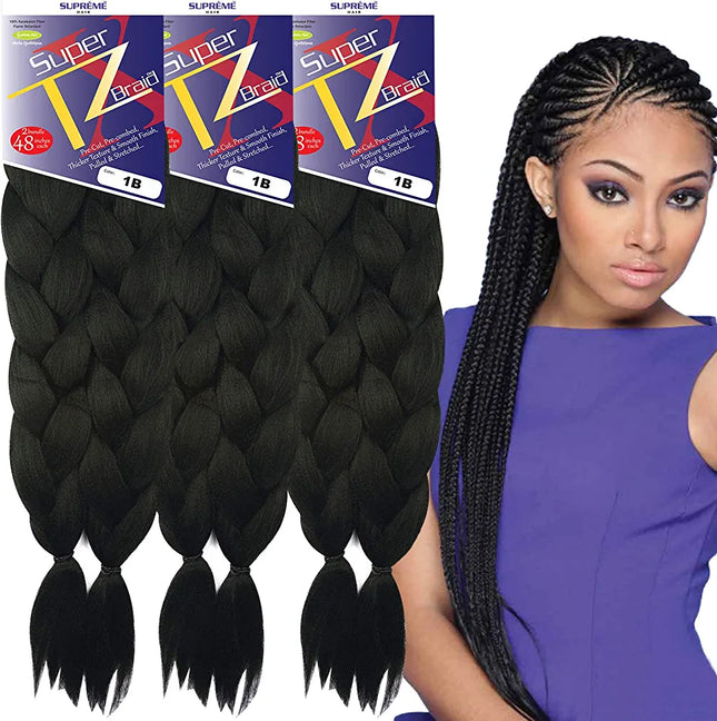 TZ4 Braiding Hair 2x 48"