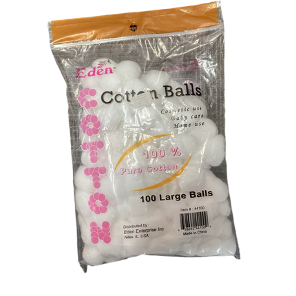 Eden Large 100% Cotton Balls