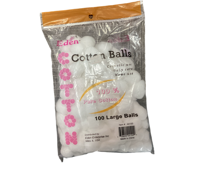 Eden Large 100% Cotton Balls