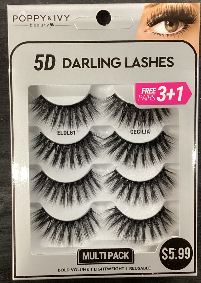 5D Darling Lashes MultiPack
