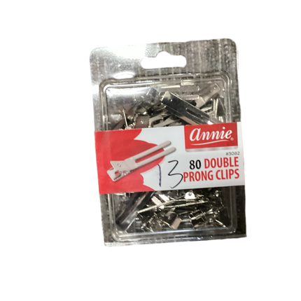 Annie Double Prong Clips, 80