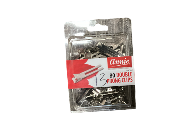 Annie Double Prong Clips, 80