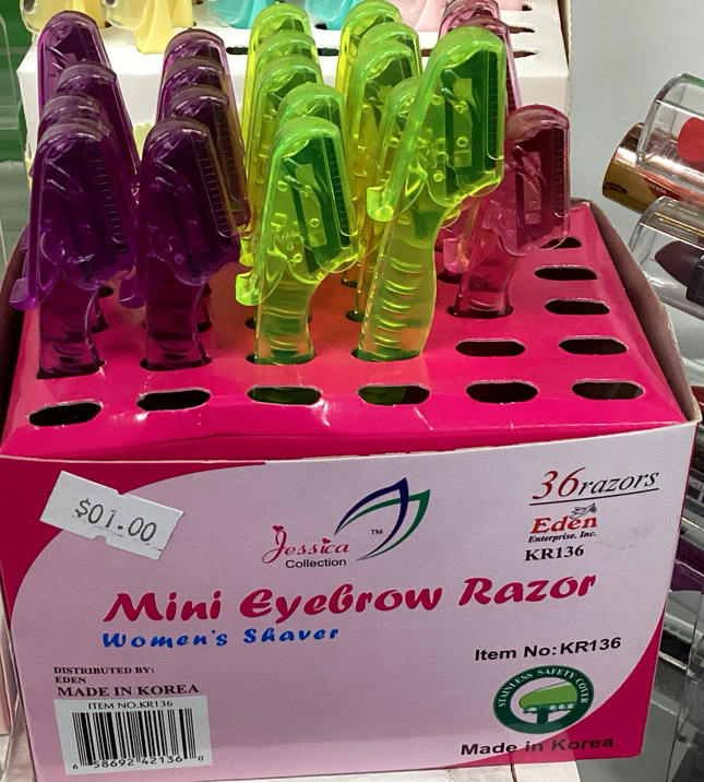 Mini Eyebrow Razor