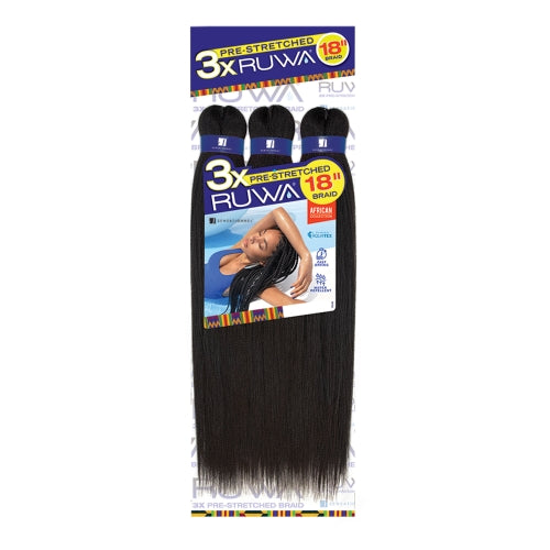 Ruwa 3x Pre-Stretched Braid 18”