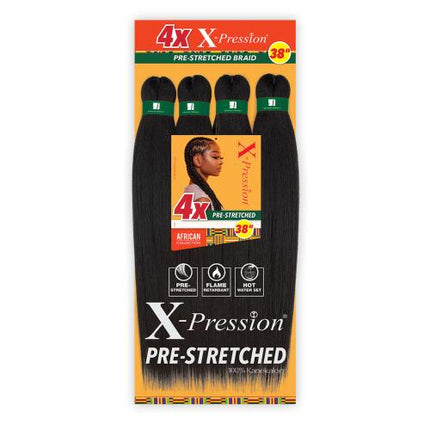 Sensationnel Braids X-Pression 4X Pre-Stretched Braid 38"