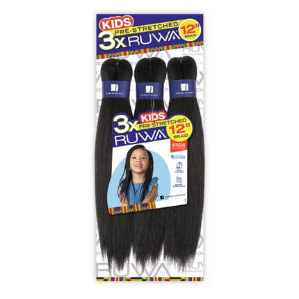 Ruwa 3X Pre-Stretched Braid Kids 12”