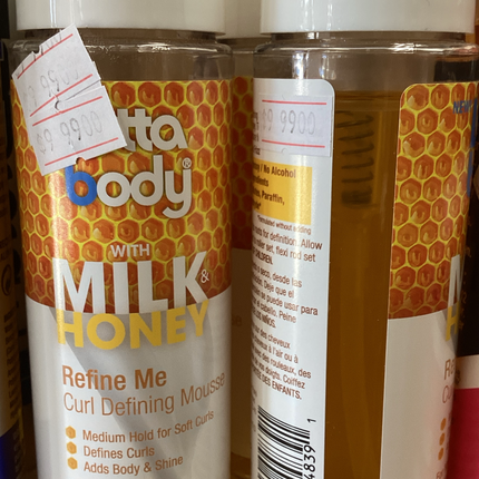 Lottabody Milk Honey Curl Mousse