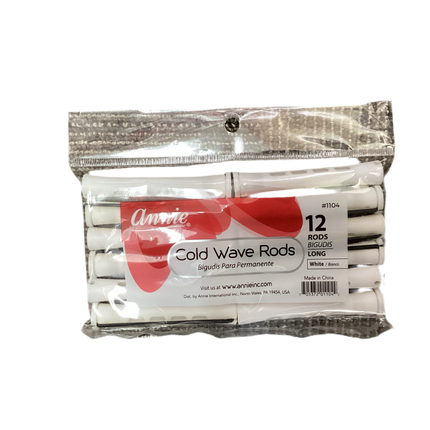 Annie Cold Wave Rods White (LONG)