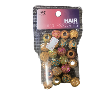 AB Colorful Hair Accessories Beads