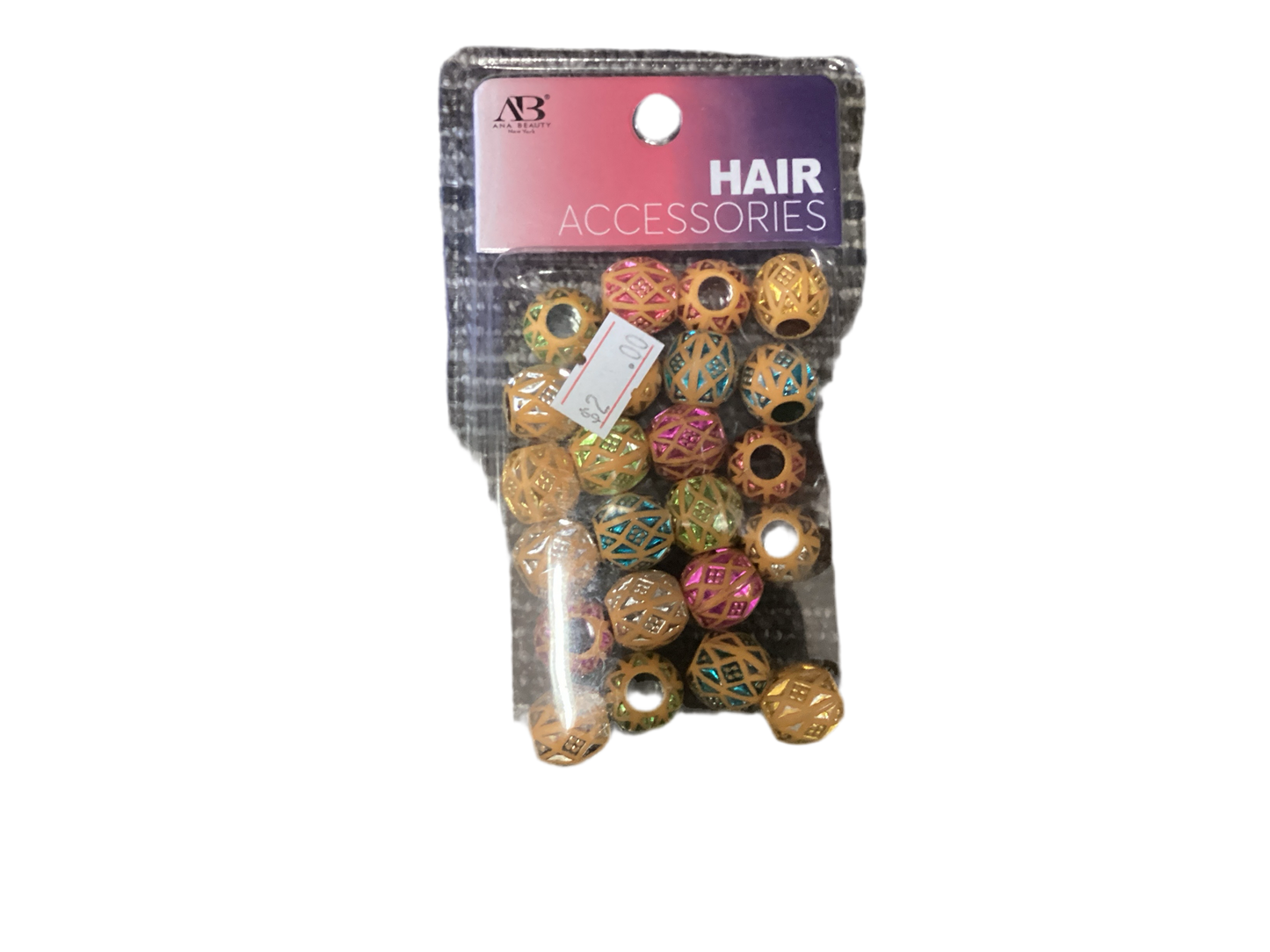 AB Colorful Hair Accessories Beads