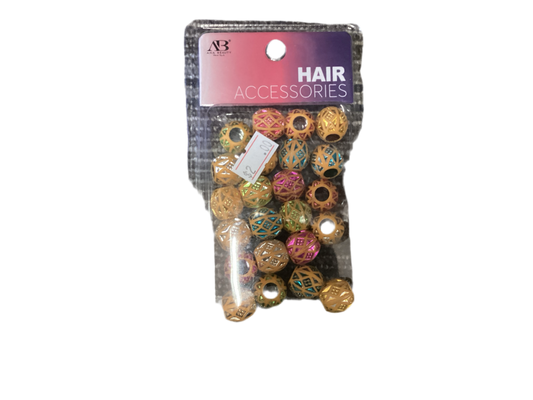 AB Colorful Hair Accessories Beads