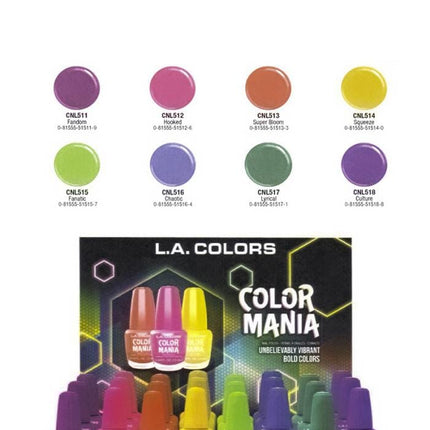 LA Colors Color Mania Nail Polish