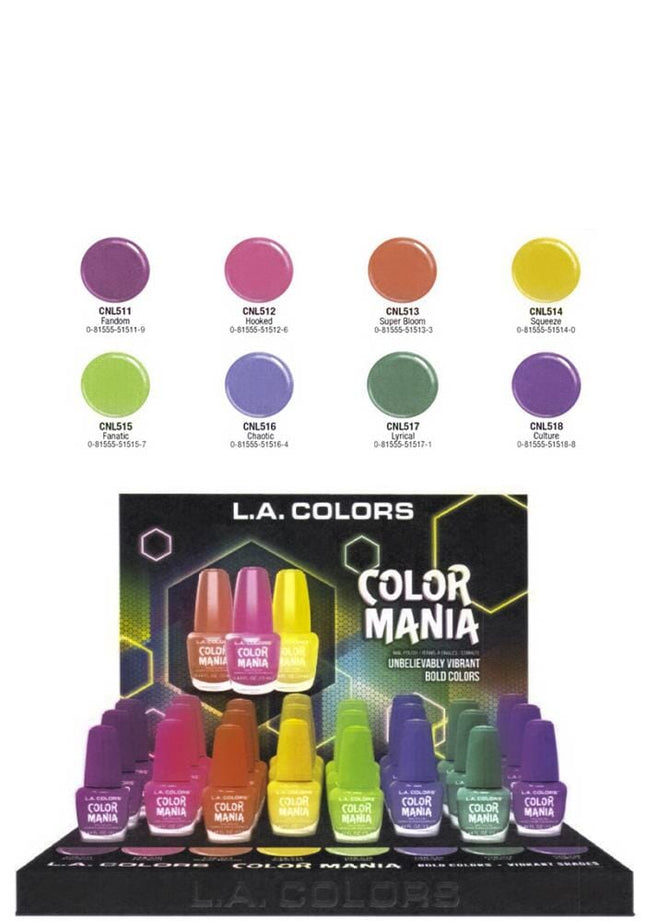 LA Colors Color Mania Nail Polish