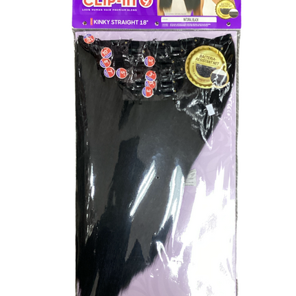 Big beautiful hair Clip-In 9pcs NATURAL YAKI 18" OUTRE