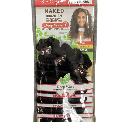 Naked Brazilian Remy 18”