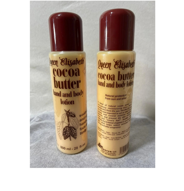 Queen Elizabeth lotion