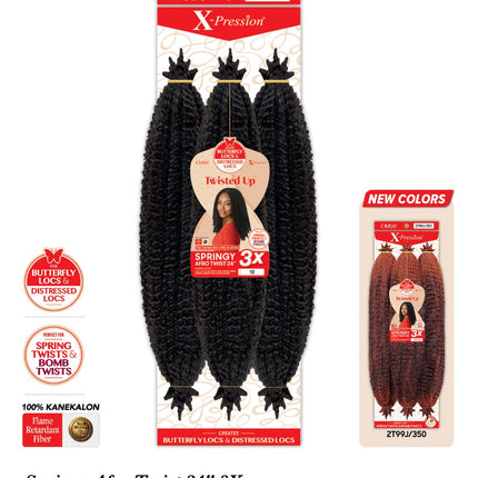 Outre X-Pression Twisted Up 3X 24”