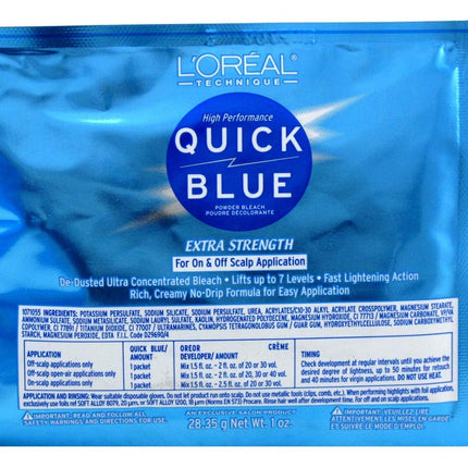 L'Oreal Quick Blue High Performance Powder Lightener 1oz