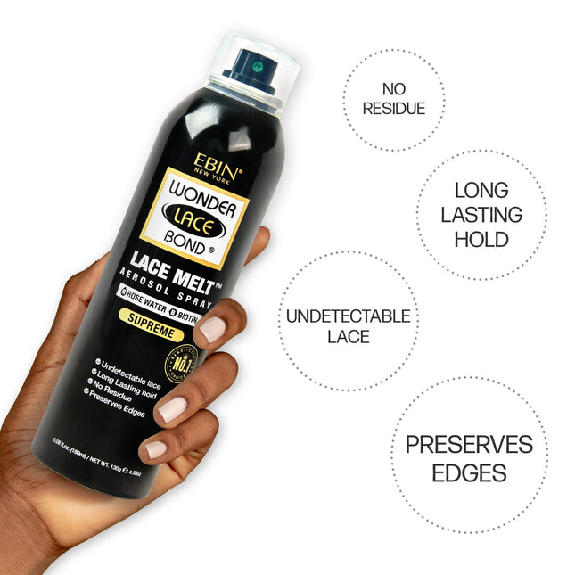 Ebin Wonder Lace Bond Adhesive Spray Active 2.1oz