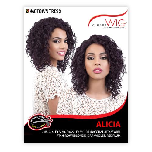 MOTOWN TRESS Curlable Wig Alicia