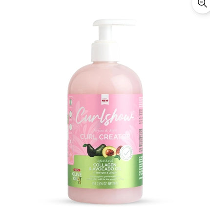 Olive oil curl show curl creator