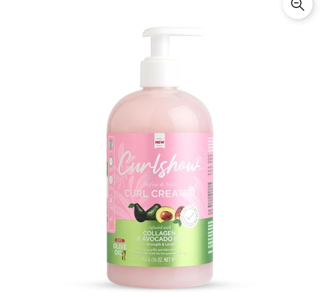 Olive oil curl show curl creator