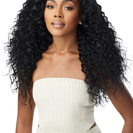 Big beautiful hair clip in 18" Peruvian wave