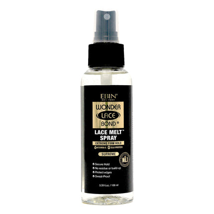 Wonder Lace Bond Lace Melt Spray.