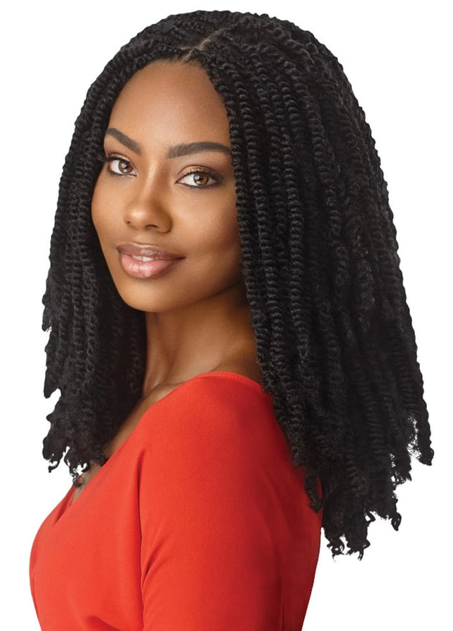 Outre Synthetic Hair Crochet Braids X-Pression Twisted Up 2X Springy Afro Twist 12"