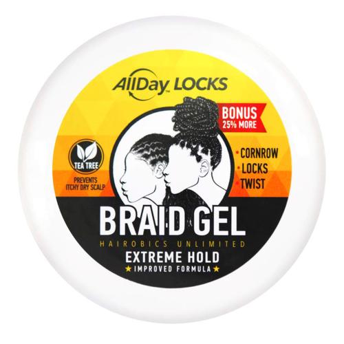 All day locs braiding gel 15oz