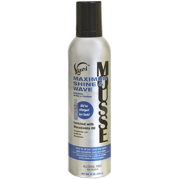 Vigorol Maximum Shine & Wave Mousse