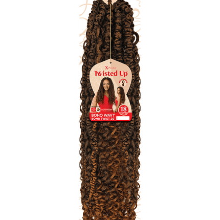 TWISTED UP/BOHO WAVY BOMB TWIST 20"
BOHO WAVY BOMB TWIST 20"