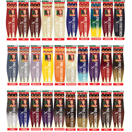 OUTRE X-Pression Pre-Stretched Braid 52"