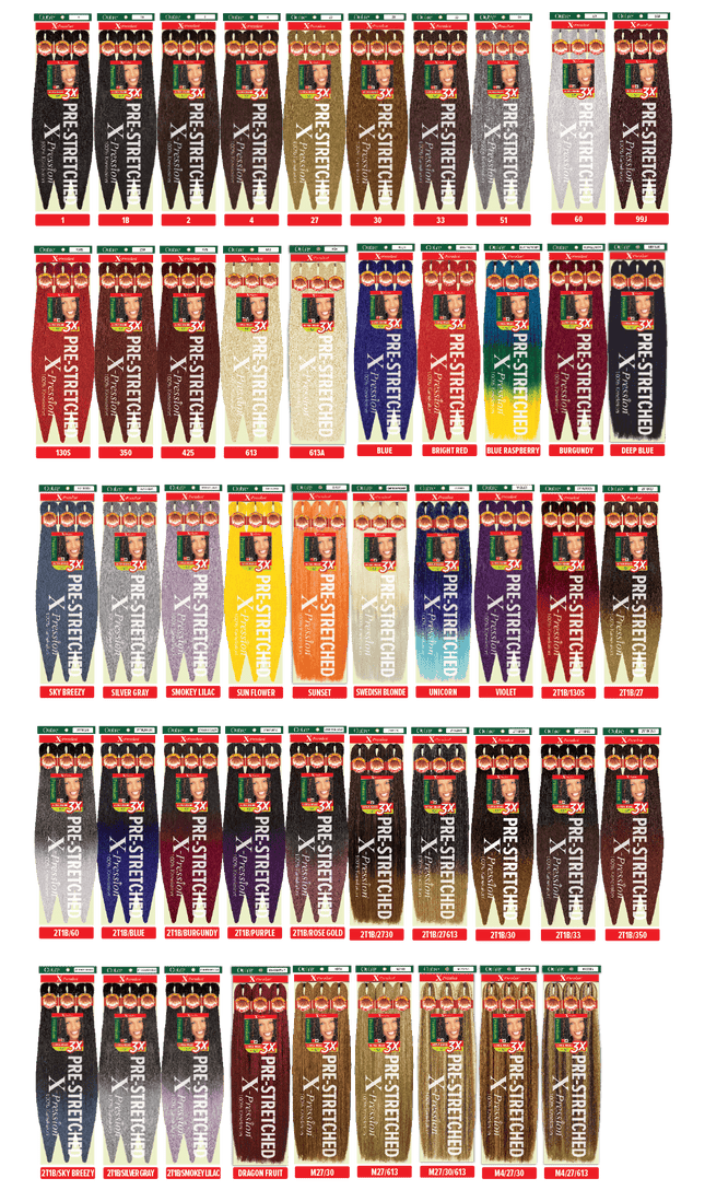 OUTRE X-Pression Pre-Stretched Braid 52"