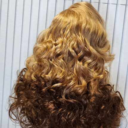 Human hair wig 13x4 frontal.
